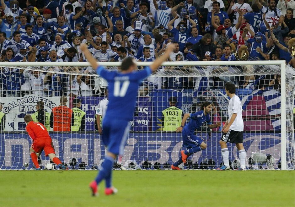 Euro 2012 - Γερμανία - Ελλάδα (4-2) #41. «Αντίο» στο Euro 2012 με ψηλά το κεφάλι είπε η εθνική ομάδα, που ηττήθηκε 4-2 από τη Γερμανία στο δεύτερο προημιτελικό. Πάλεψε όσο μπορούσε η Ελλάδα, αλλά απέναντί της είχε μία πολύ καλύτερη ομάδα.