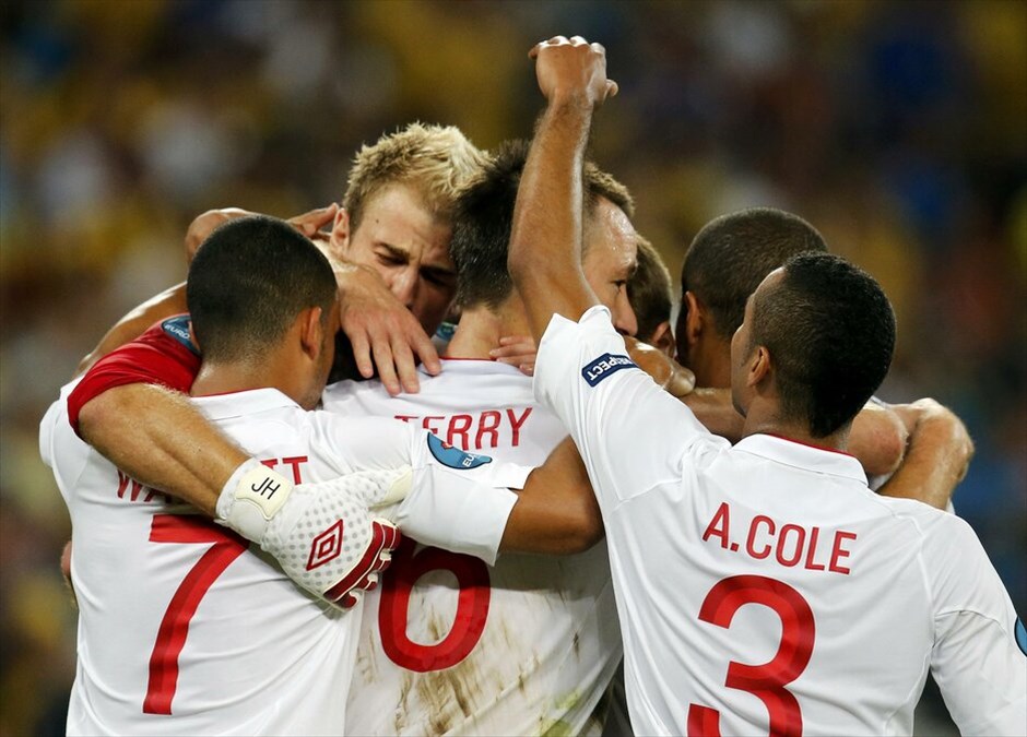 Euro 2012 - Αγγλία - Ουκρανία (1-0) #8. Με γκολ του Γουέιν Ρούνι η Αγγλία επικράτησε 1-0 της Ουκρανίας στο Ντόνετσκ και πέρασε ως πρώτη στα προημιτελικά.