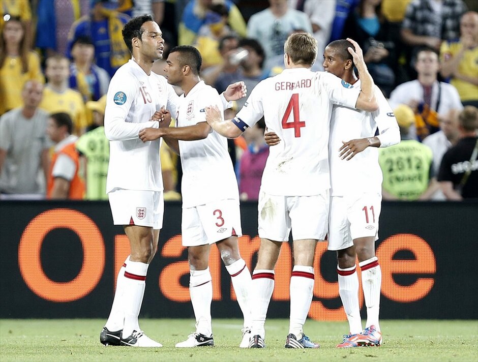 Euro 2012 - Αγγλία - Ουκρανία (1-0) #9. Με γκολ του Γουέιν Ρούνι η Αγγλία επικράτησε 1-0 της Ουκρανίας στο Ντόνετσκ και πέρασε ως πρώτη στα προημιτελικά.