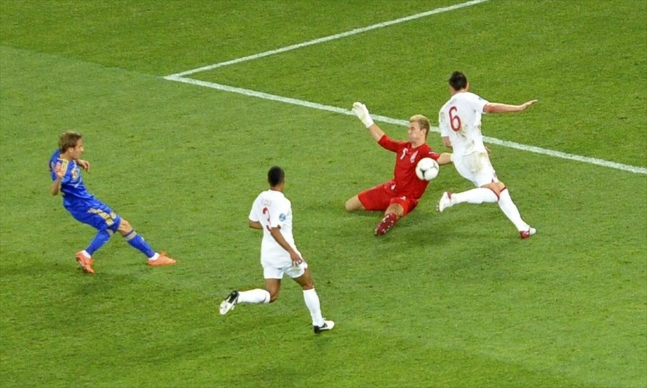 Euro 2012 - Αγγλία - Ουκρανία (1-0) #11. Με γκολ του Γουέιν Ρούνι η Αγγλία επικράτησε 1-0 της Ουκρανίας στο Ντόνετσκ και πέρασε ως πρώτη στα προημιτελικά.