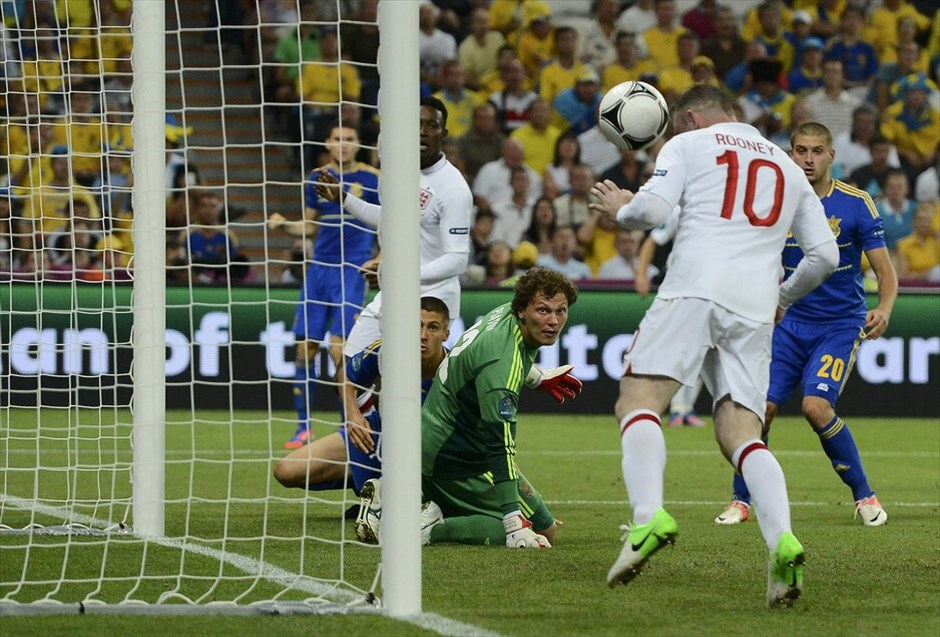 Euro 2012 - Αγγλία - Ουκρανία (1-0) #20. Με γκολ του Γουέιν Ρούνι η Αγγλία επικράτησε 1-0 της Ουκρανίας στο Ντόνετσκ και πέρασε ως πρώτη στα προημιτελικά.