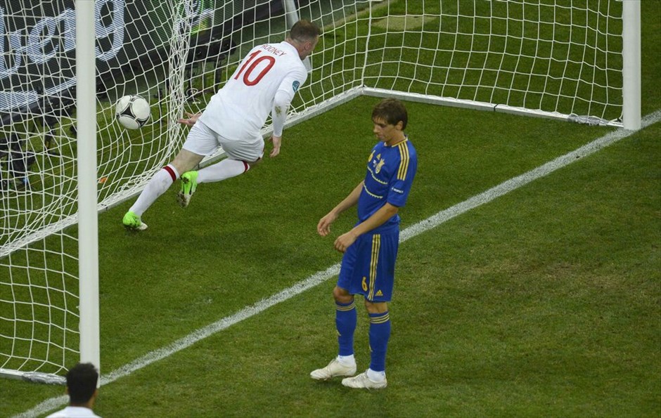 Euro 2012 - Αγγλία - Ουκρανία (1-0) #21. Με γκολ του Γουέιν Ρούνι η Αγγλία επικράτησε 1-0 της Ουκρανίας στο Ντόνετσκ και πέρασε ως πρώτη στα προημιτελικά.