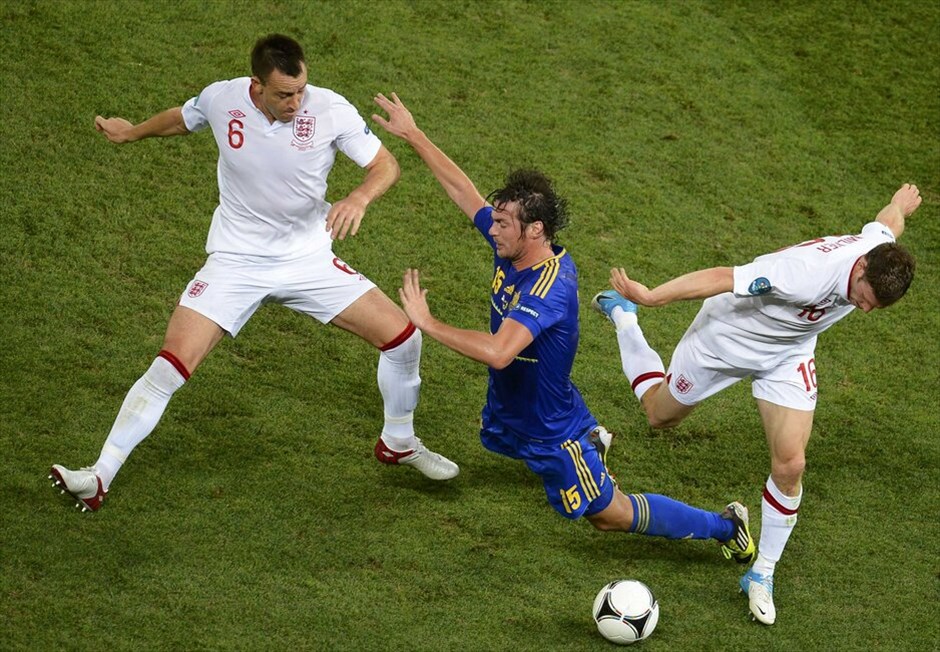 Euro 2012 - Αγγλία - Ουκρανία (1-0) #25. Με γκολ του Γουέιν Ρούνι η Αγγλία επικράτησε 1-0 της Ουκρανίας στο Ντόνετσκ και πέρασε ως πρώτη στα προημιτελικά.