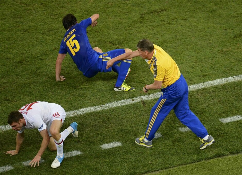 Euro 2012 - Αγγλία - Ουκρανία (1-0) #26. Με γκολ του Γουέιν Ρούνι η Αγγλία επικράτησε 1-0 της Ουκρανίας στο Ντόνετσκ και πέρασε ως πρώτη στα προημιτελικά.