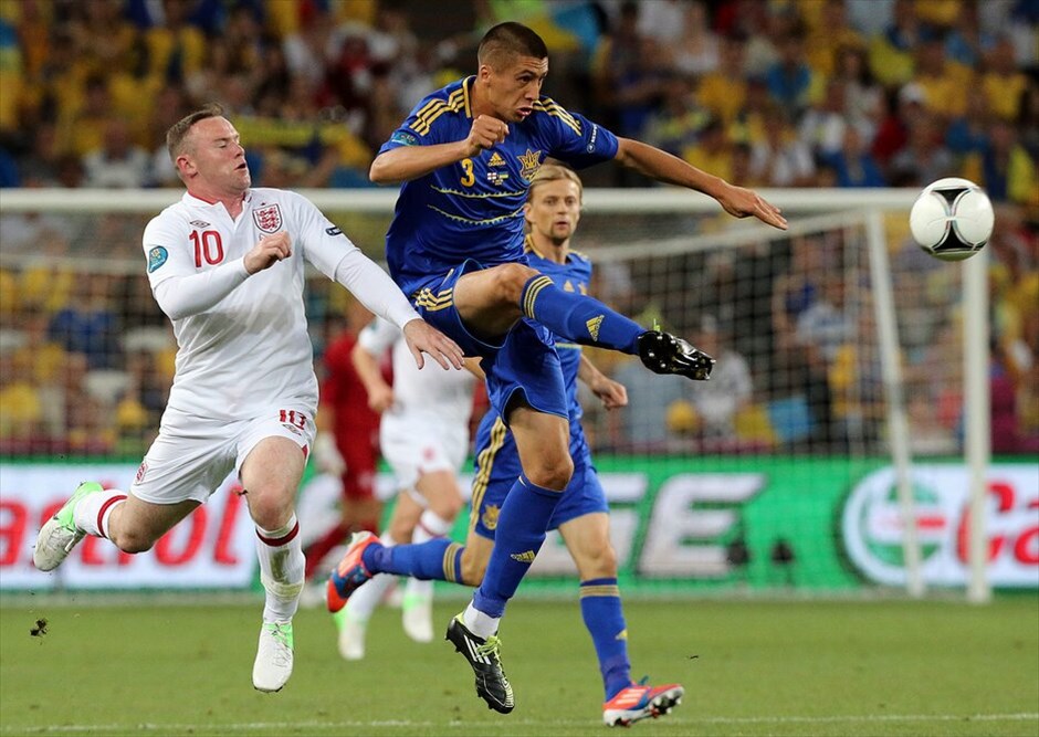 Euro 2012 - Αγγλία - Ουκρανία (1-0) #34. Με γκολ του Γουέιν Ρούνι η Αγγλία επικράτησε 1-0 της Ουκρανίας στο Ντόνετσκ και πέρασε ως πρώτη στα προημιτελικά.