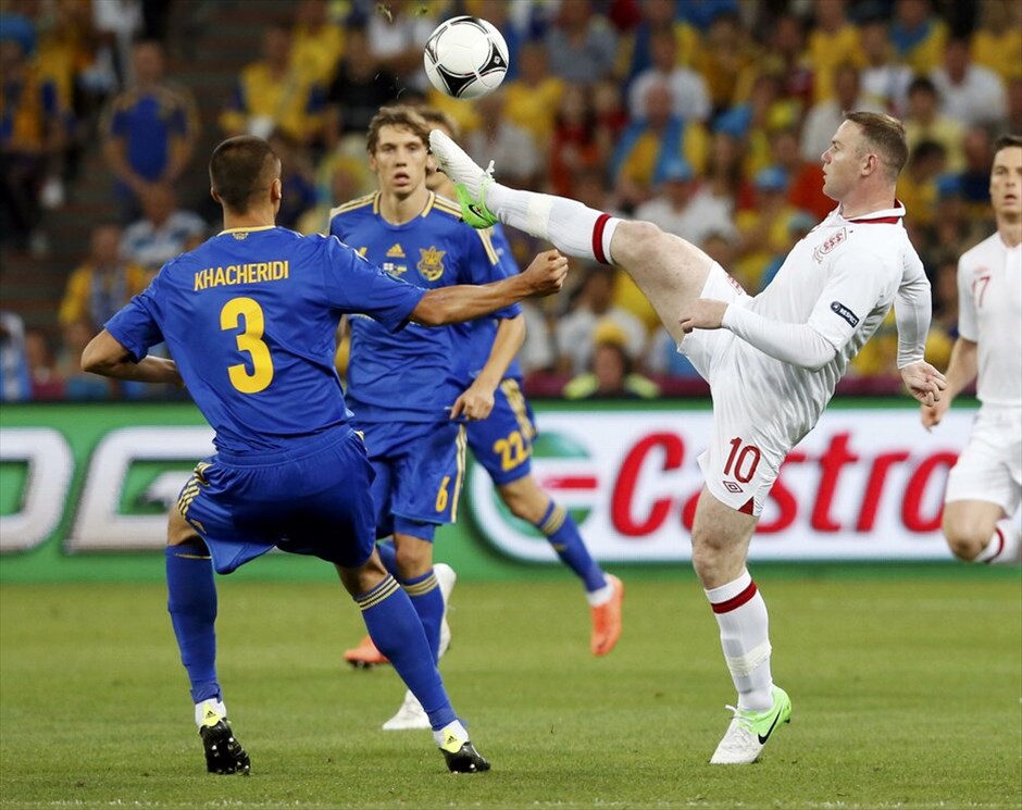 Euro 2012 - Αγγλία - Ουκρανία (1-0) #41. Με γκολ του Γουέιν Ρούνι η Αγγλία επικράτησε 1-0 της Ουκρανίας στο Ντόνετσκ και πέρασε ως πρώτη στα προημιτελικά.