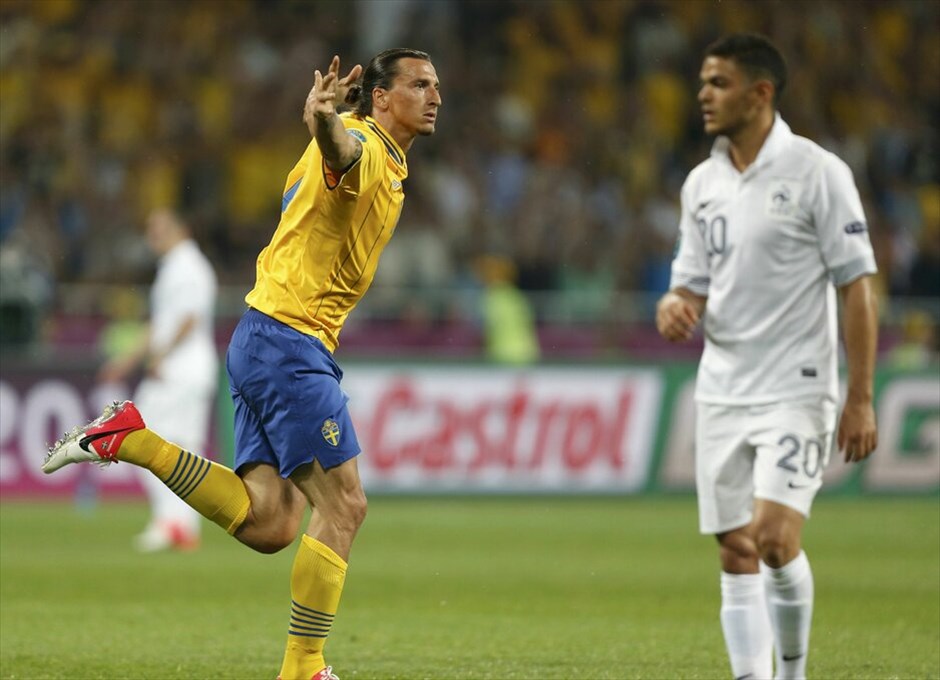 Euro 2012 - Σουηδία - Γαλλία (2-0) #17. Την πρώτη ήττα μετά από 23 αγώνες γνώρισε η Γαλλία από τη Σουηδία στο Δ΄ όμιλο του Euro (2-0), αλλά οι «τρικολόρ» πήραν το εισιτήριο για τους «8».