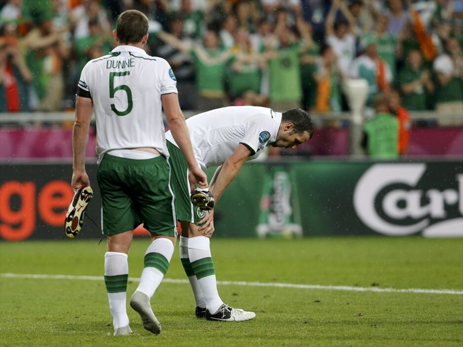 Euro 2012 - Ιταλία - Ιρλανδία (2-0) #5. Με γκολ των Κασάνο και Μπαλοτέλι, η Ιταλία επικράτησε 2-0 της Ιρλανδίας και προκρίθηκε στους «8» του Euro 2012.