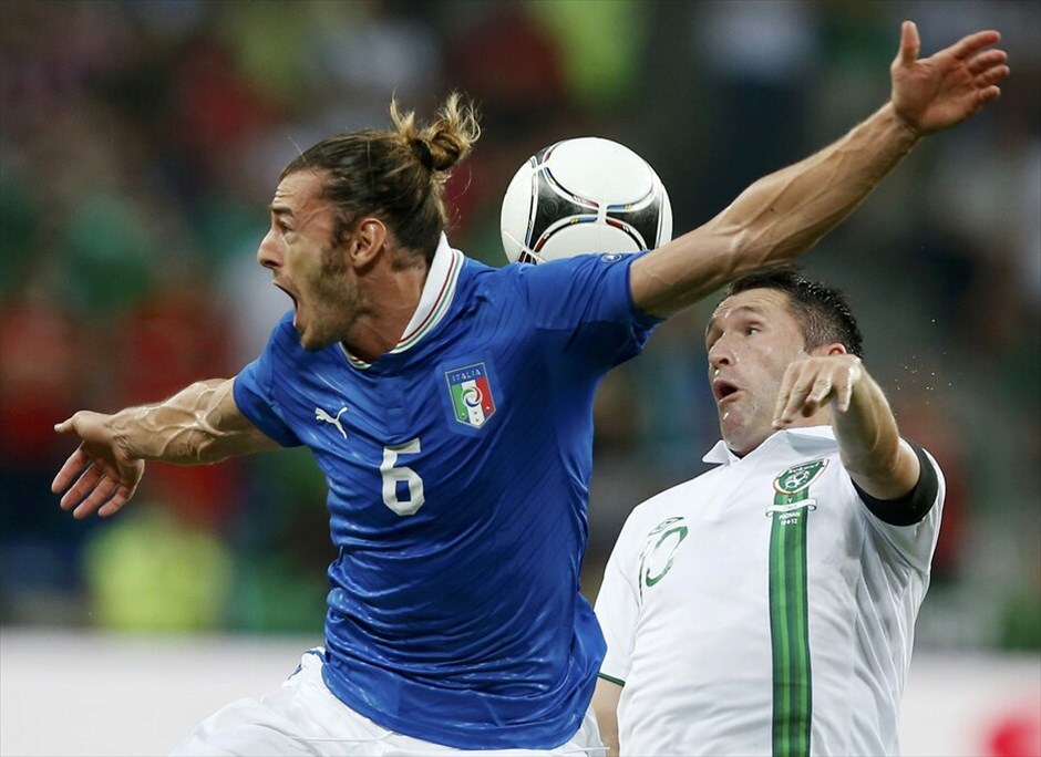 Euro 2012 - Ιταλία - Ιρλανδία (2-0) #32. Με γκολ των Κασάνο και Μπαλοτέλι, η Ιταλία επικράτησε 2-0 της Ιρλανδίας και προκρίθηκε στους «8» του Euro 2012.