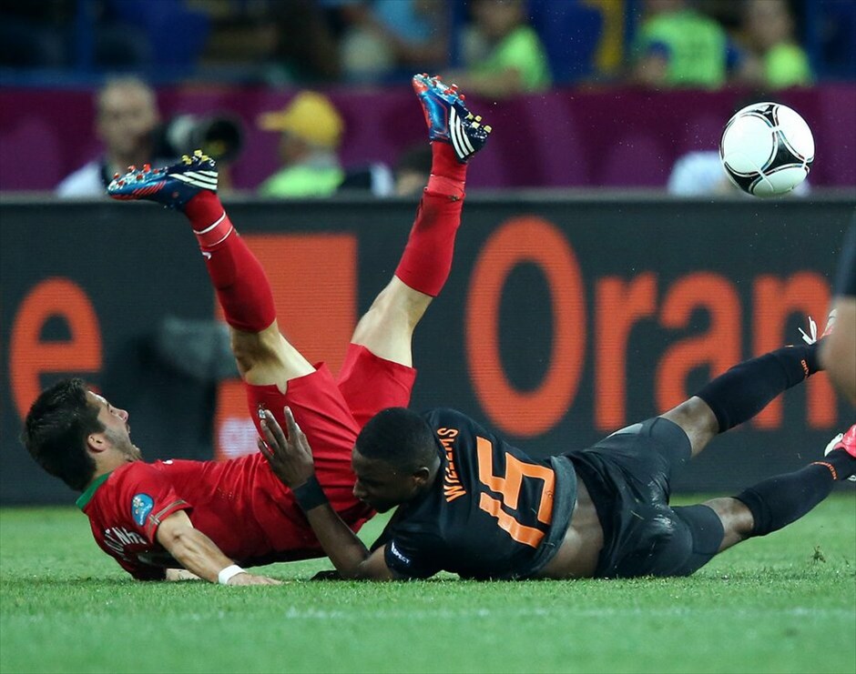 Euro 2012 - Πορτογαλία - Ολλανδία (2-1) #35. Με πρωταγωνιστή και σκόρερ τον Κριστιάνο Ρονάλντο, η Πορτογαλία επικράτησε 2-1 της Ολλανδίας και προκρίθηκε στα προημιτελικά.
