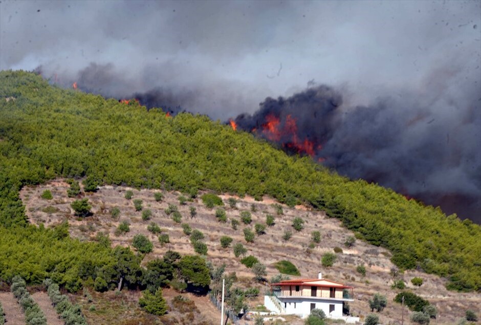 Πυρκαγιά στην ανατολική Αττική #4. 