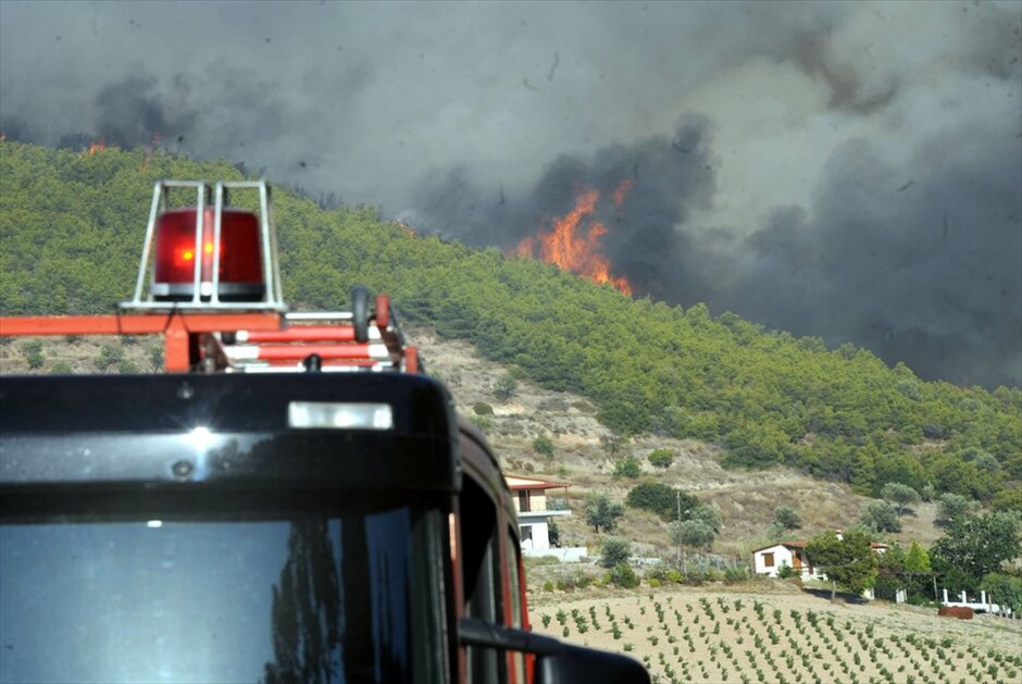 Πυρκαγιά στην ανατολική Αττική #7. 