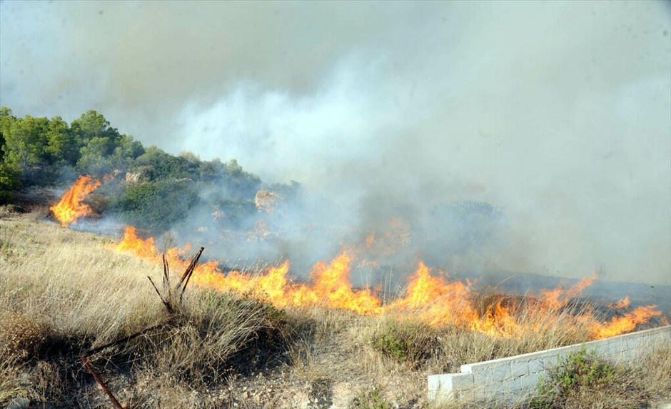 Πυρκαγιά στην ανατολική Αττική #13. 
