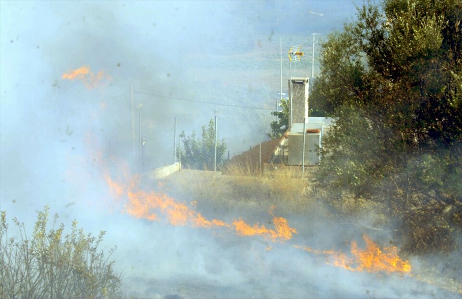 Πυρκαγιά στην ανατολική Αττική #14. 