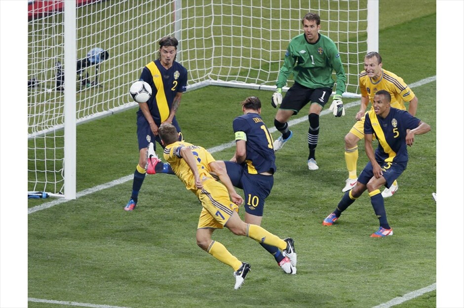 Euro 2012 - Ουκρανία - Σουηδία (2-1) #31. 