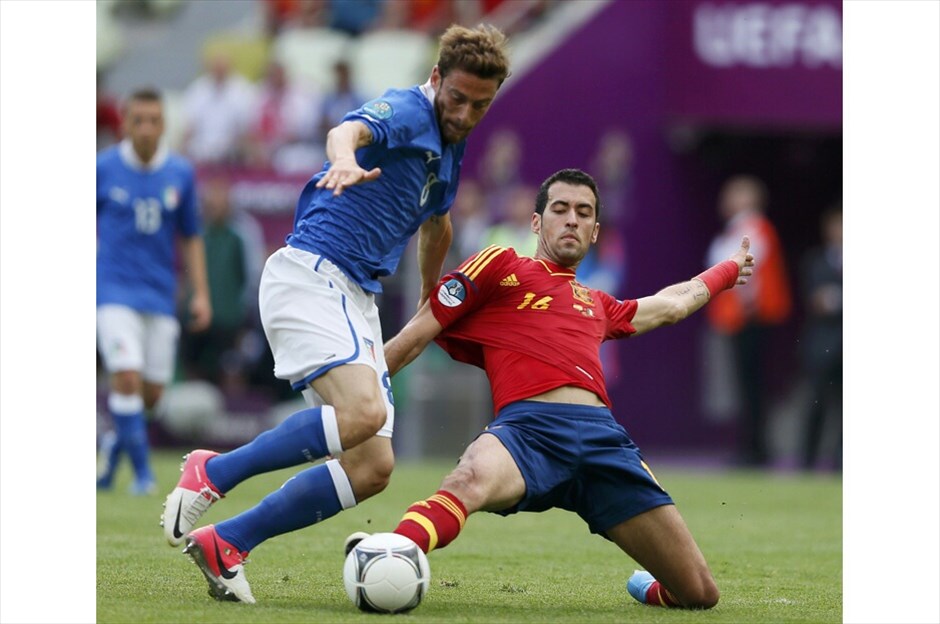 Euro 2012 - Ισπανία - Ιταλία (1-1)  #4. 
