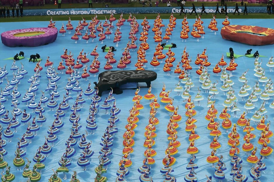 Euro 2012 - Στιγμιότυπα από την τελετή έναρξης #4. 
