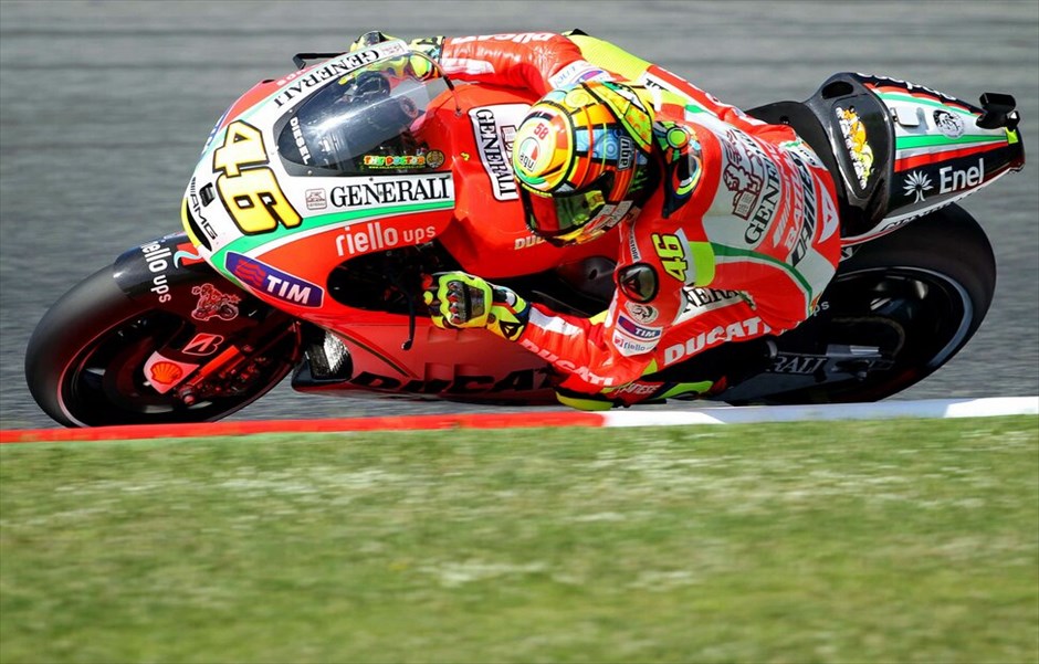 MotoGP: Οι ελεύθερες δοκιμές της Παρασκευής στην Καταλούνια #3. Βαλεντίνο Ρόσι (Ducati).