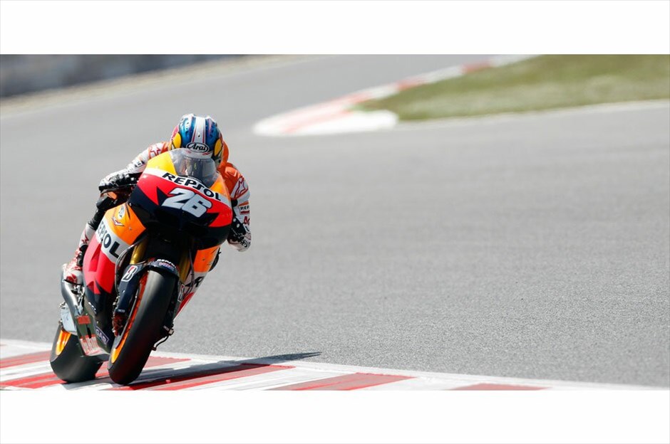 MotoGP: Οι ελεύθερες δοκιμές της Παρασκευής στην Καταλούνια #4. Ντάνι Πεντρόζα (Repsol Honda). REUTERS/ALBERT GEA