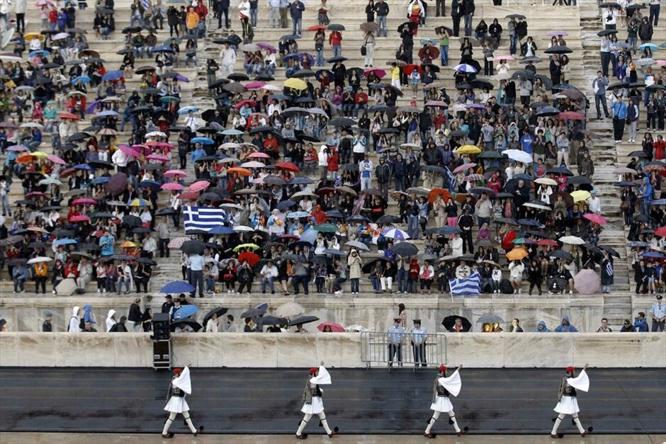 Τελετή παράδοσης της Ολυμπιακής Φλόγας στο Καλλιμάρμαρο #7. 