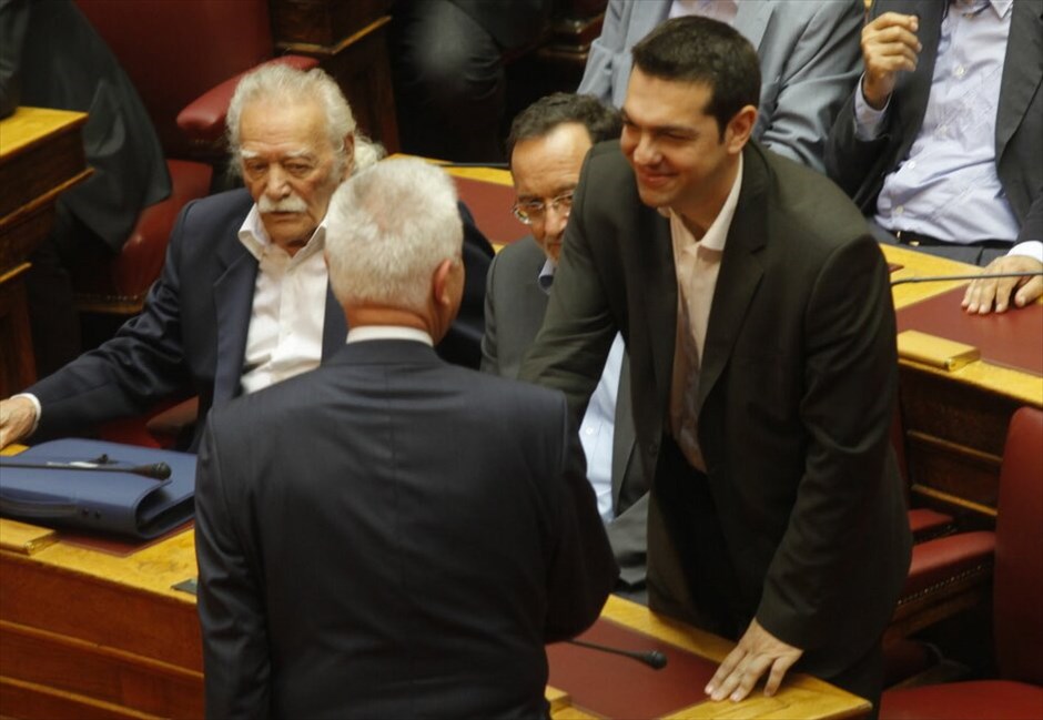 Η ορκωμοσία της νέας Βουλής #6. EUROKINISSI/ΧΡΗΣΤΟΣ ΜΠΟΝΗΣ