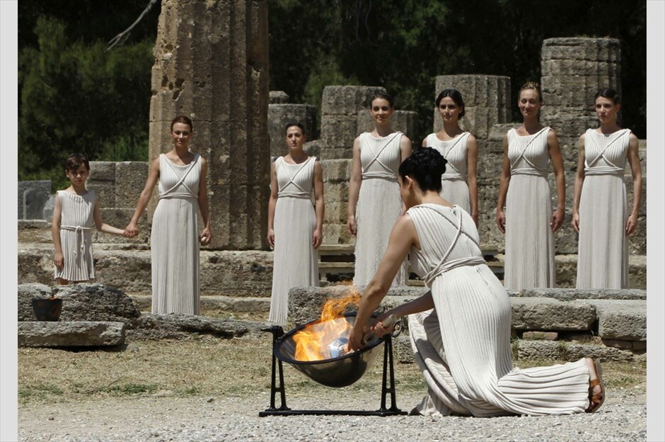 Tελετή Αφής της Ολυμπιακής Φλόγας #15. 