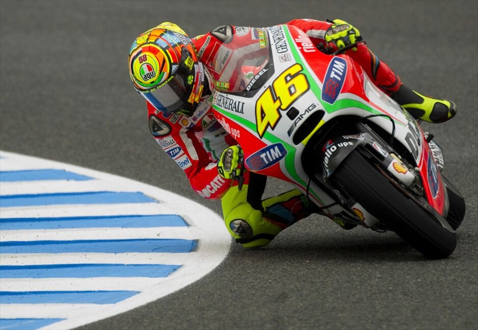 Moto GP: Οι ελεύθερες δοκιμές της Παρασκευής στην Ισπανία #8. Βαλεντίνο Ρόσι (Ducati).