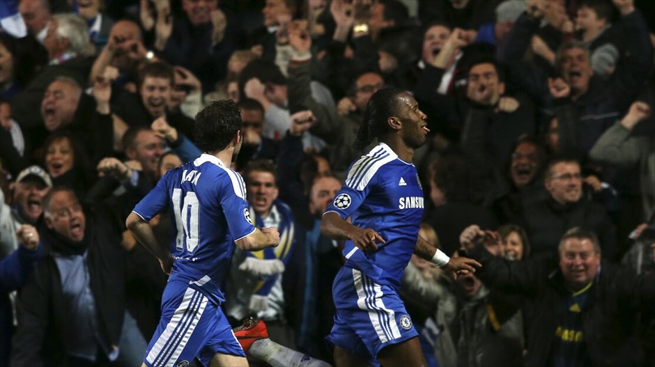 Champions League: Στιγμές από τον αγώνα Τσέλσι - Μπαρτσελόνα #18. Σοβαρή υποψηφιότητα για να παίξει στον τελικό του Champions League έβαλε η Τσέλσι, η οποία με το γκολ του Ντιντιέρ Ντρογκμπά στο δεύτερο λεπτό των καθυστερήσεων του πρώτου μέρους, νίκησε 1-0 τη Μπαρτσελόνα στον δεύτερο χρονικά ημιτελικό της διοργάνωσης.
