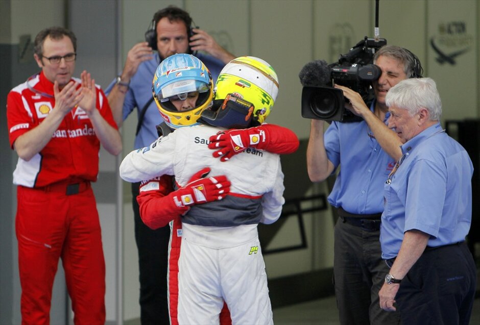 Formula 1: GP Μαλαισίας #12. Φερνάντο Αλόνσο, Σέρζιο Πέρεθ.