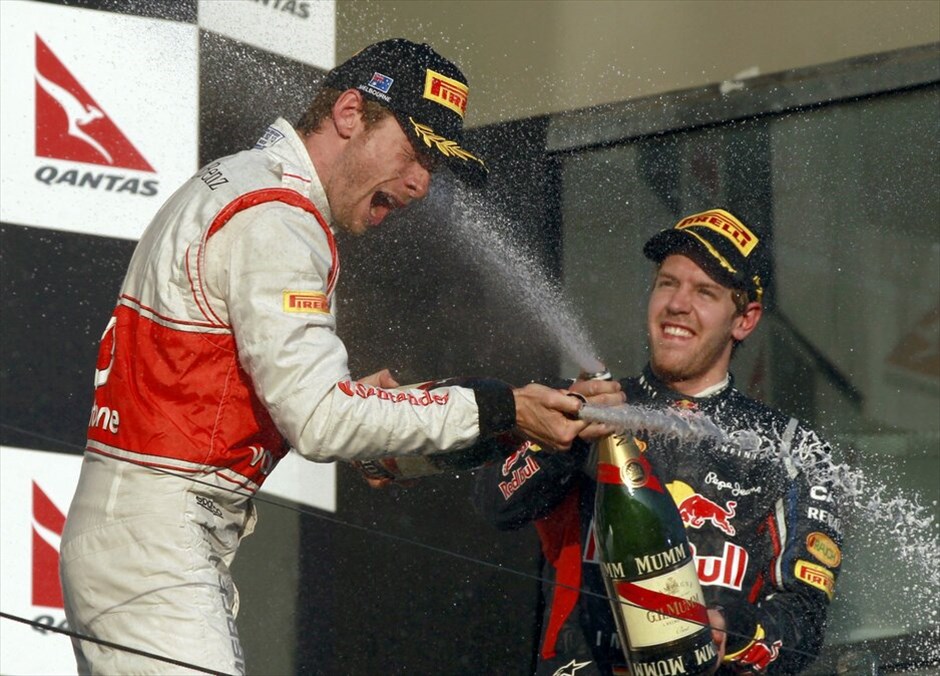 Formula 1: GP Αυστραλίας #3. Τζένσον Μπάτον - Σεμπάστιαν Φέτελ.