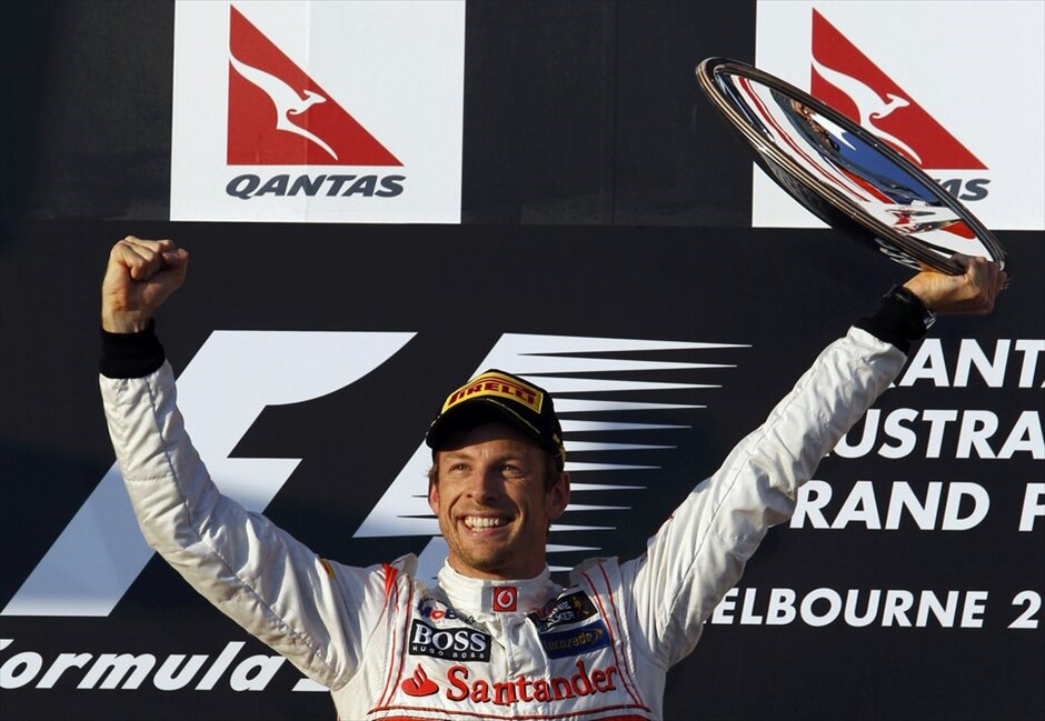 Formula 1: GP Αυστραλίας #6. Η σημερινή ήταν η δέκτη τρίτη νίκη για τον Τζένσον Μπάτον.