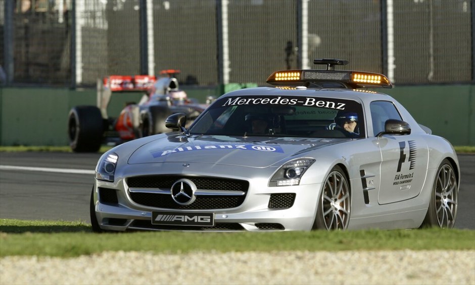 Formula 1: GP Αυστραλίας #14. Το Αυτοκίνητο Ασφαλείας στην πίστα.