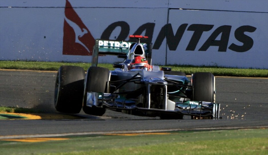 Formula 1: Ελεύθερες και κατατακτήριες δοκιμές στην Αυστραλία #9. Ο Μίκαελ Σουμάχερ στις κατατακτήριες δοκιμές.