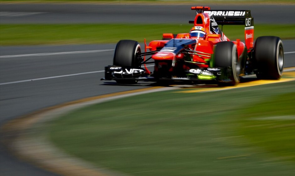 Formula 1: Ελεύθερες και κατατακτήριες δοκιμές στην Αυστραλία #14. Ο Τίμο Γκλοκ με τη νέα F112 της Marussia.