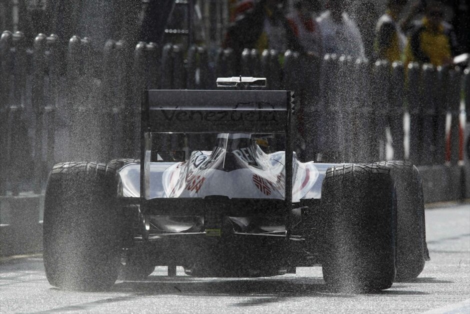 Formula 1: Ελεύθερες δοκιμές της Παρασκευής στην Αυστραλία #4. Ο Μπρούνο Σένα με τη νέα FW34 στη δεύτερη περίοδο των ελεύθερων δοκιμών.