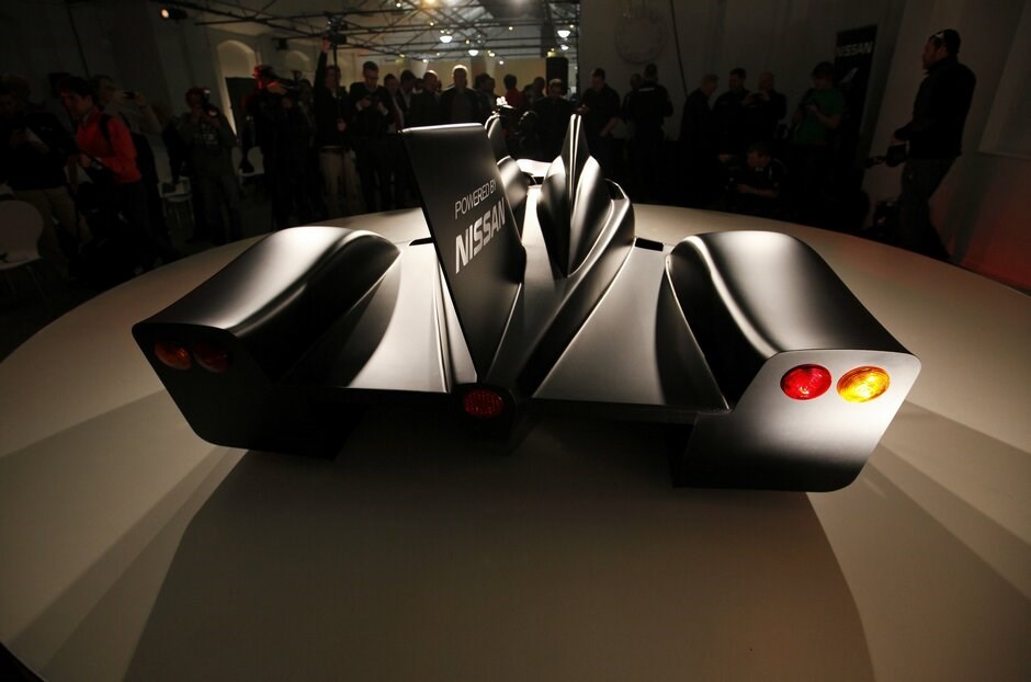 Εντυπωσιακό DeltaWing με κινητήρα Nissan #6. H Nissan θα τρέξει στις 24 Ωρες του Λε Μαν με το εντυπωσιακό πρωτότυπο όχημα DeltaWing που ξεχωρίζει για το σφηνοειδές σχήμα Δέλτα.