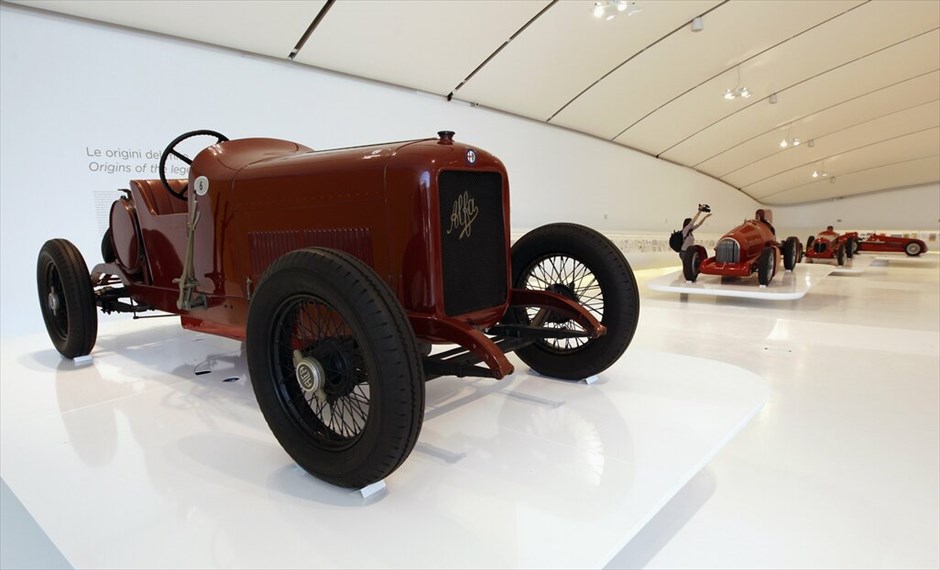 Μουσείο «Casa Enzo Ferrari» #18. Η Alfa Romeo 40/60 του 1913. Eνα αγωνιστικό αυτοκίνητο που υποσχόταν χαμηλή κατανάλωση παρά των κινητήρα των 6.000 κ.εκ. Μόλις 27 κομμάτια είχαν παραχθεί.