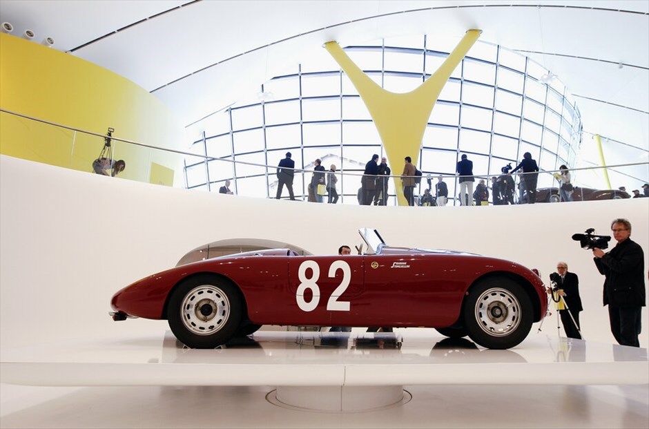 Μουσείο «Casa Enzo Ferrari» #20. Stanguellini 1100 Barchetta Ala d’Oro του 1947.