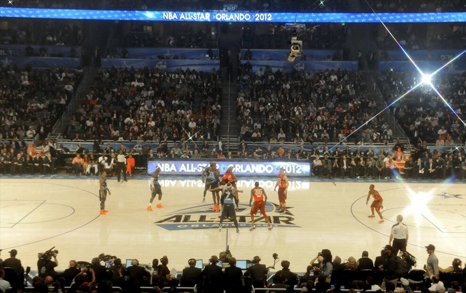ΝΒΑ: 61ο All Star Game #23. Λίγο πριν την έναρξη του 61ου All Star Game.