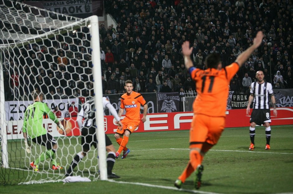 Europa League: Στιγμές από τον αγώνα ΠΑΟΚ - Ουντινέζε #5. MOTION TEAM