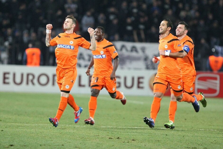 Europa League: Στιγμές από τον αγώνα ΠΑΟΚ - Ουντινέζε #7. MOTION TEAM