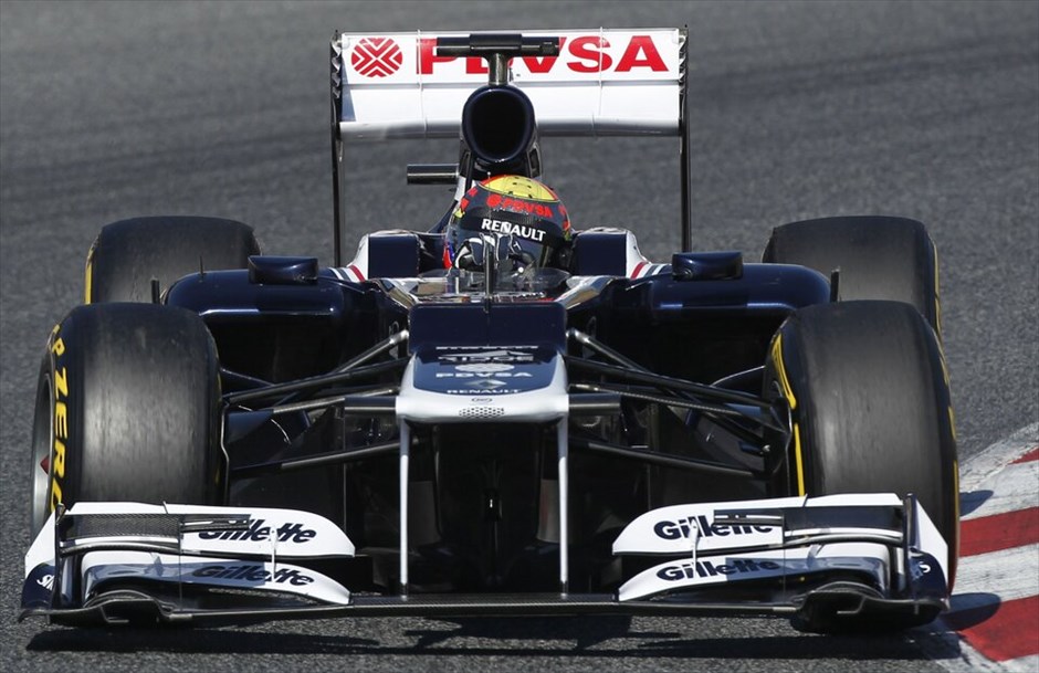 Formula 1: H τρίτη ημέρα δοκιμών στη Βαρκελώνη #2. Παστόρ Μαλντονάτο (Williams Renault).