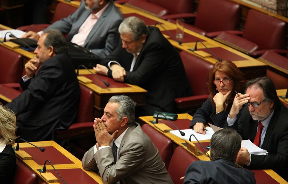 Οι διαγραφέντες από ΠΑΣΟΚ, Ν.Δ. και ΛΑ.ΟΣ #8. Εκτός της Κοινοβουλευτικής Ομάδας του ΠΑΣΟΚ τέθηκε μετά την χθεσινή ψηφοφορία για τη νέα δανειακή σύμβαση η κ. Μαρία Κυριακοπούλου, βουλευτής Ν. Αχαΐας.
