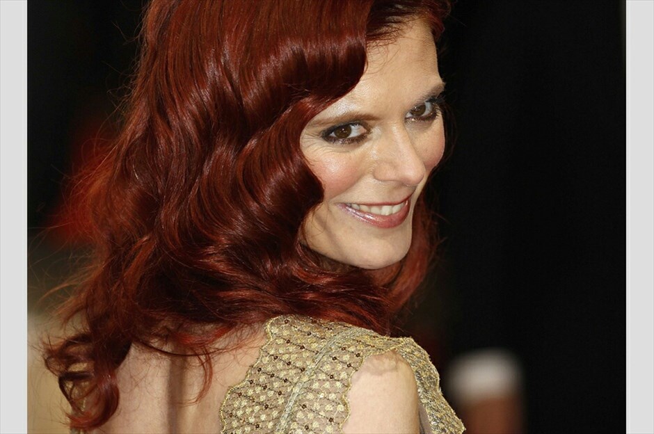 BAFTA: Το κόκκινο χαλί #2. Η ηθοποιός Emilia Fox.