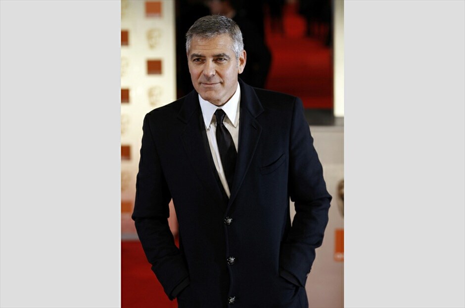 BAFTA: Το κόκκινο χαλί #6. Ο ηθοποιός George Clooney.