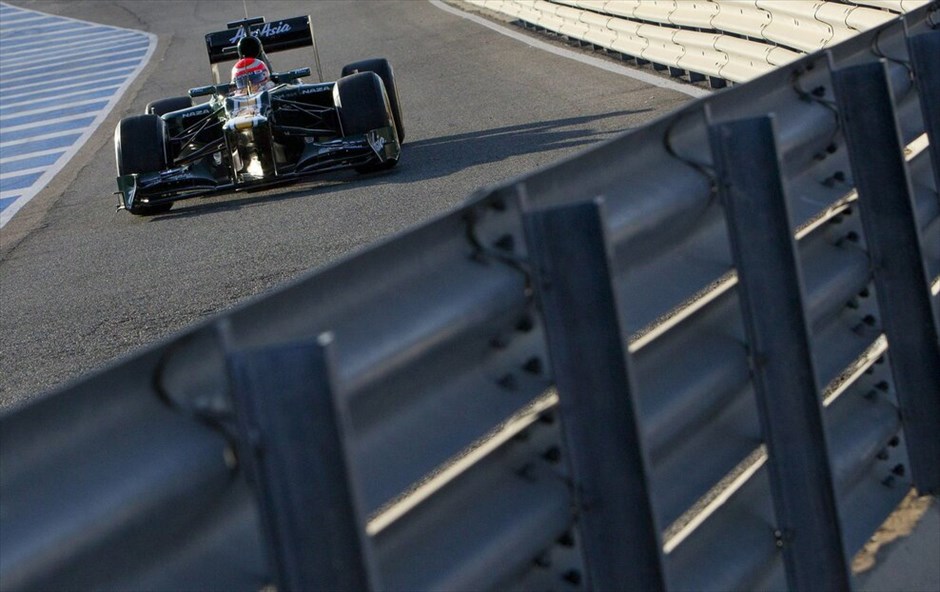 Formula 1: H τελευταία ημέρα δοκιμών στη Χερέθ #6. Γιάρνο Τρούλι (Caterham-Cosworth).