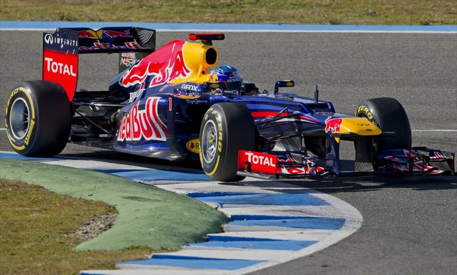 Formula 1: H τελευταία ημέρα δοκιμών στη Χερέθ #10. Σεμπάστιαν Φέτελ (Red Bull-Renault).