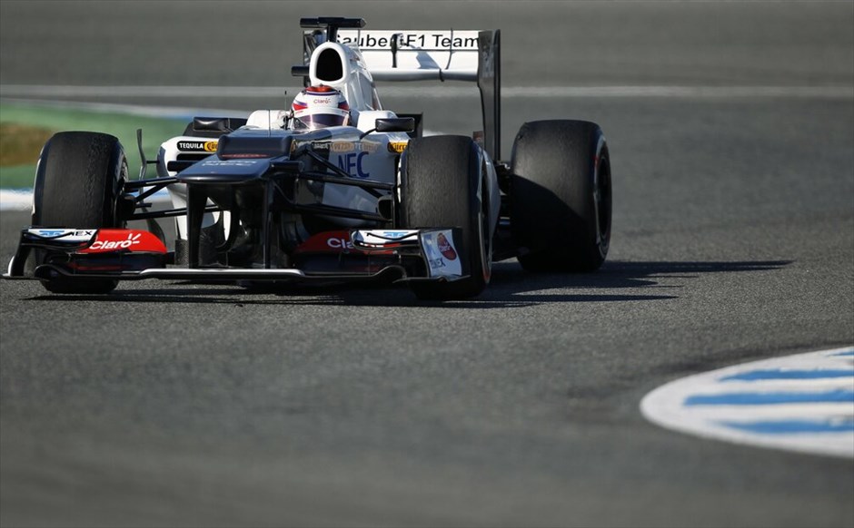 Formula 1: H τελευταία ημέρα δοκιμών στη Χερέθ #13. Καμούι Κομπαγιάσι (Sauber-Ferrari).