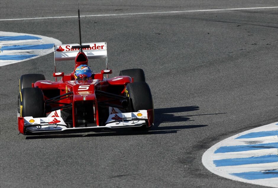Formula 1: H τρίτη ημέρα δοκιμών στη Χερέθ #14. Φερνάντο Αλόνσο (Ferrari).