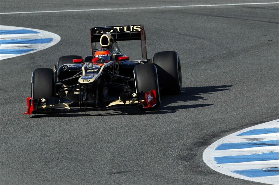 Formula 1: H τρίτη ημέρα δοκιμών στη Χερέθ #20. Ρομάν Γκροσεάν (Lotus-Renault).
